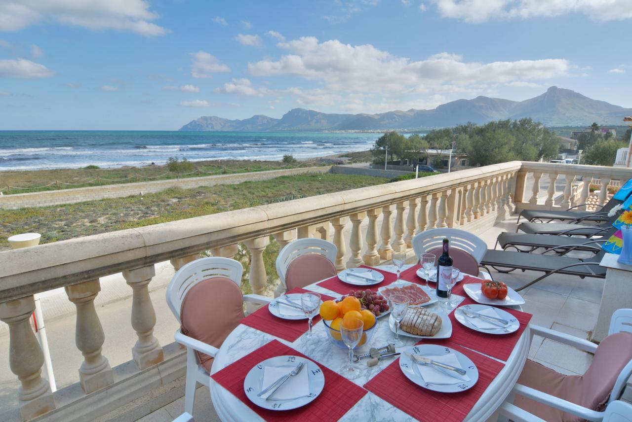 Front Line Beach Apartment In Son Serra Son Serra de Marina Exterior photo